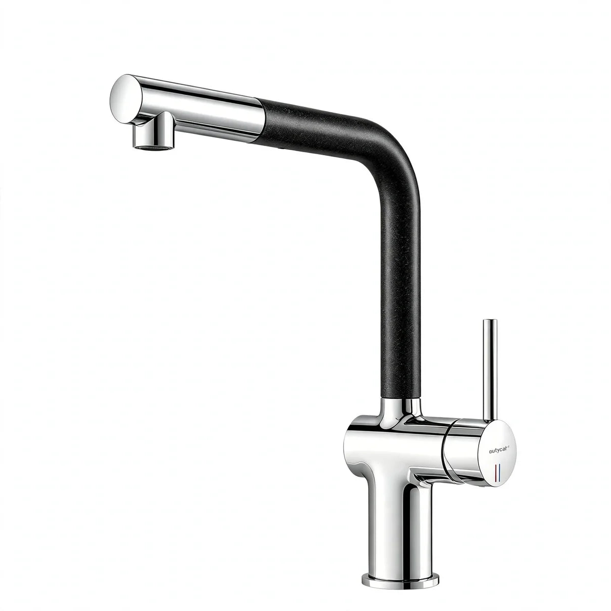 Kitchen Faucet Copper Pull-Out Spout 4 Flow Modes