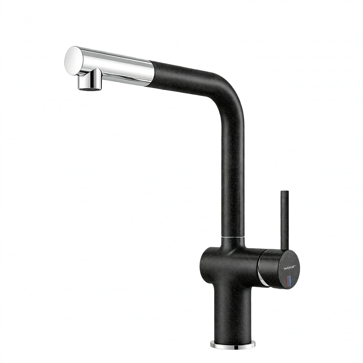 Kitchen Faucet Copper Pull-Out Spout 4 Flow Modes