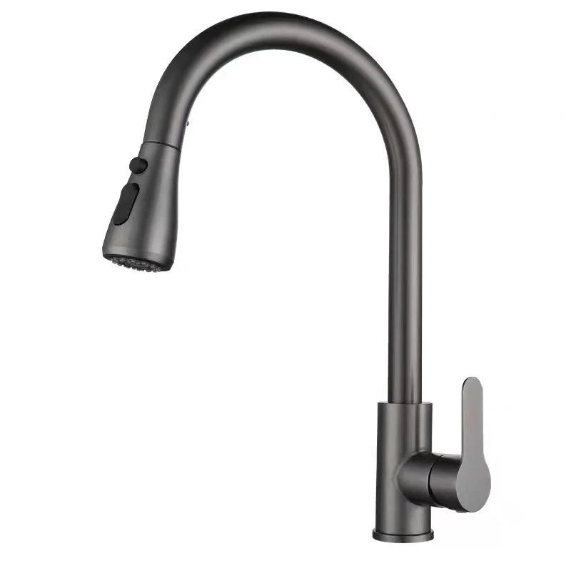 Kitchen Faucet Stainless Steel Pull-Out Sprayer 3-Mode Spray