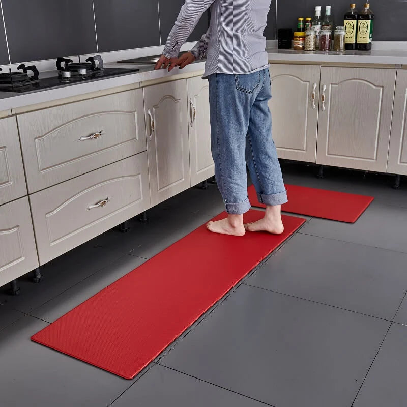 Kitchen Floor Mat Anti-Fatigue Non-Slip Water-Repellent Surface