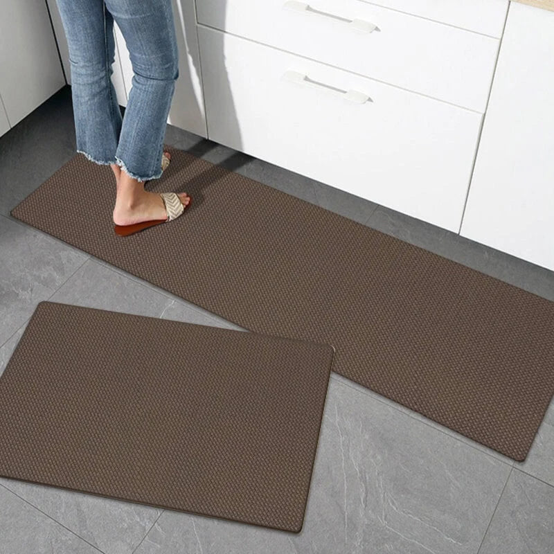 Kitchen Floor Mat Anti-Fatigue Non-Slip Water-Repellent Surface