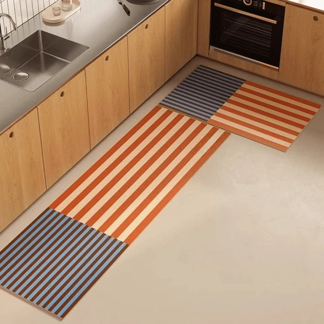 Kitchen Mat Cushioned Non-Slip Water-Resistant Surface
