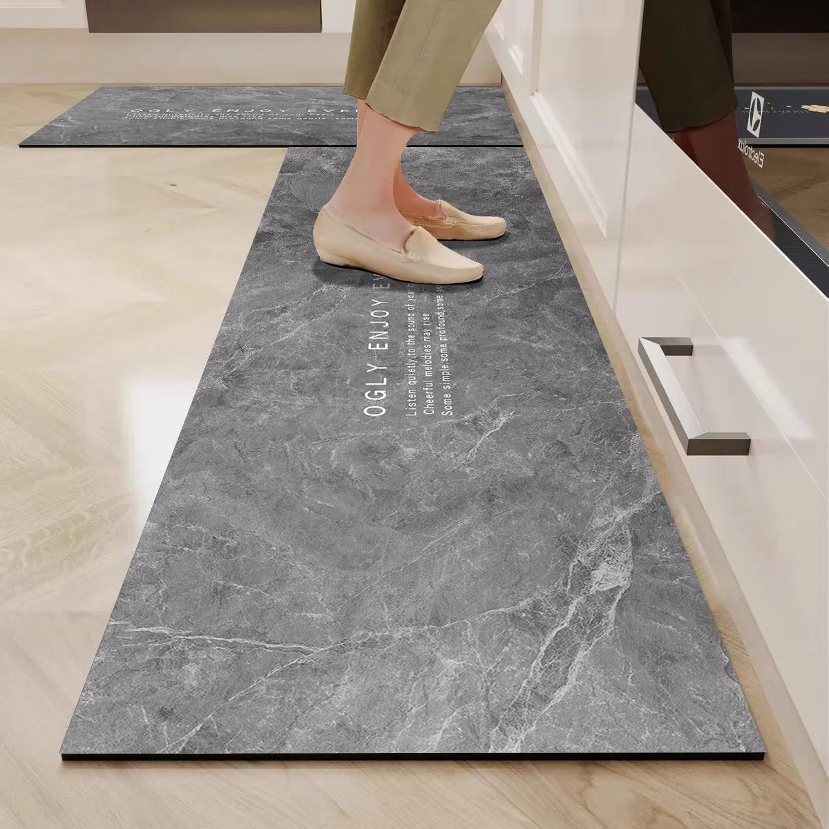 Kitchen Mat Ergonomic Support Non-Slip Surface