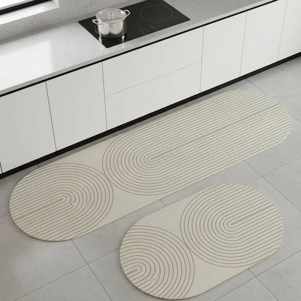Kitchen Mat Padded Non-Slip Absorbent Quick-Drying