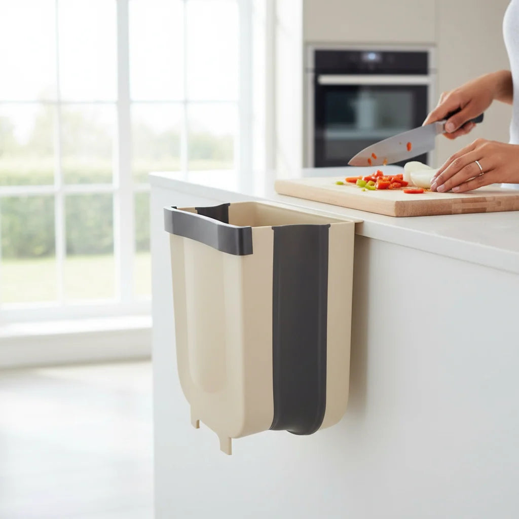 Kitchen Prep Bin Foldable Over-Door 5L