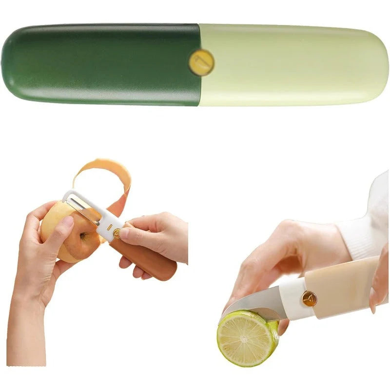 Kitchen Scissors Foldable Stainless Steel Blades Non-Slip Grip