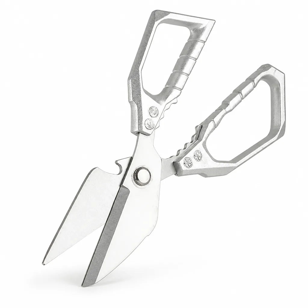 Kitchen Scissors Stainless Steel Blades & Non-Slip Handle