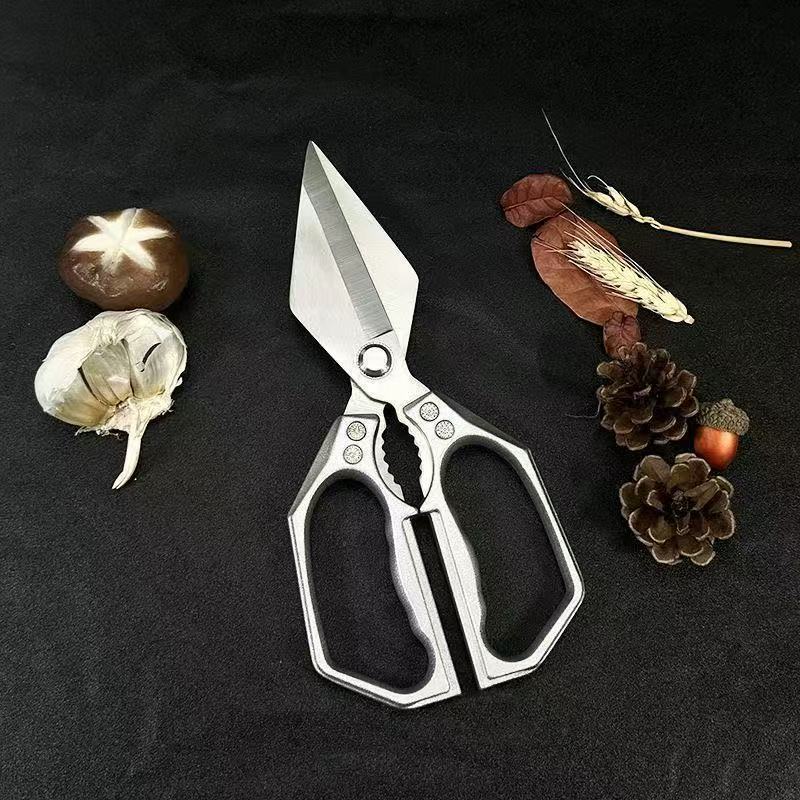 Kitchen Scissors Stainless Steel Heavy-Duty Bone-Cutting Ergonomic Handles
