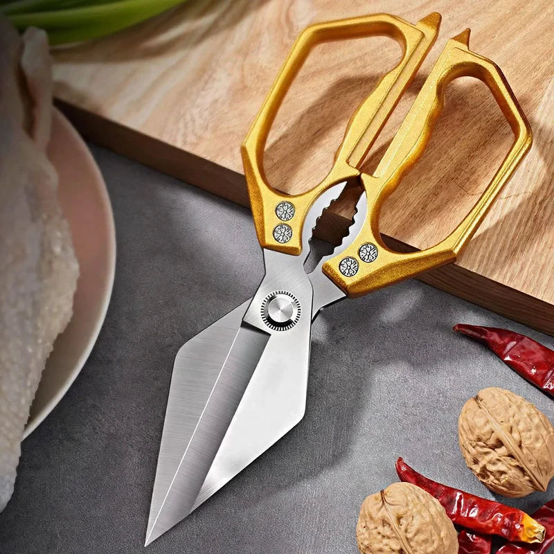 Kitchen Shears Stainless Steel Heavy-Duty Bone Cutting