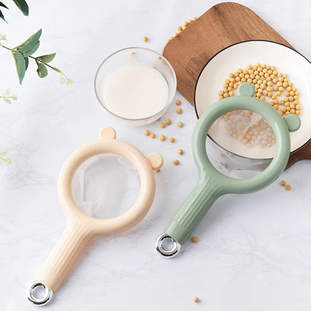 Kitchen Strainer Interchangeable Fine & Coarse Mesh