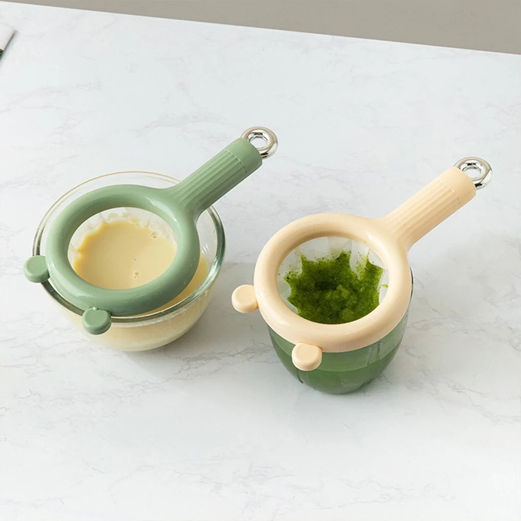 Kitchen Strainer Interchangeable Fine & Coarse Mesh
