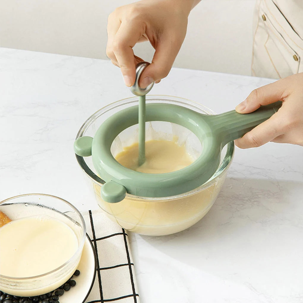 Kitchen Strainer Interchangeable Fine & Coarse Mesh