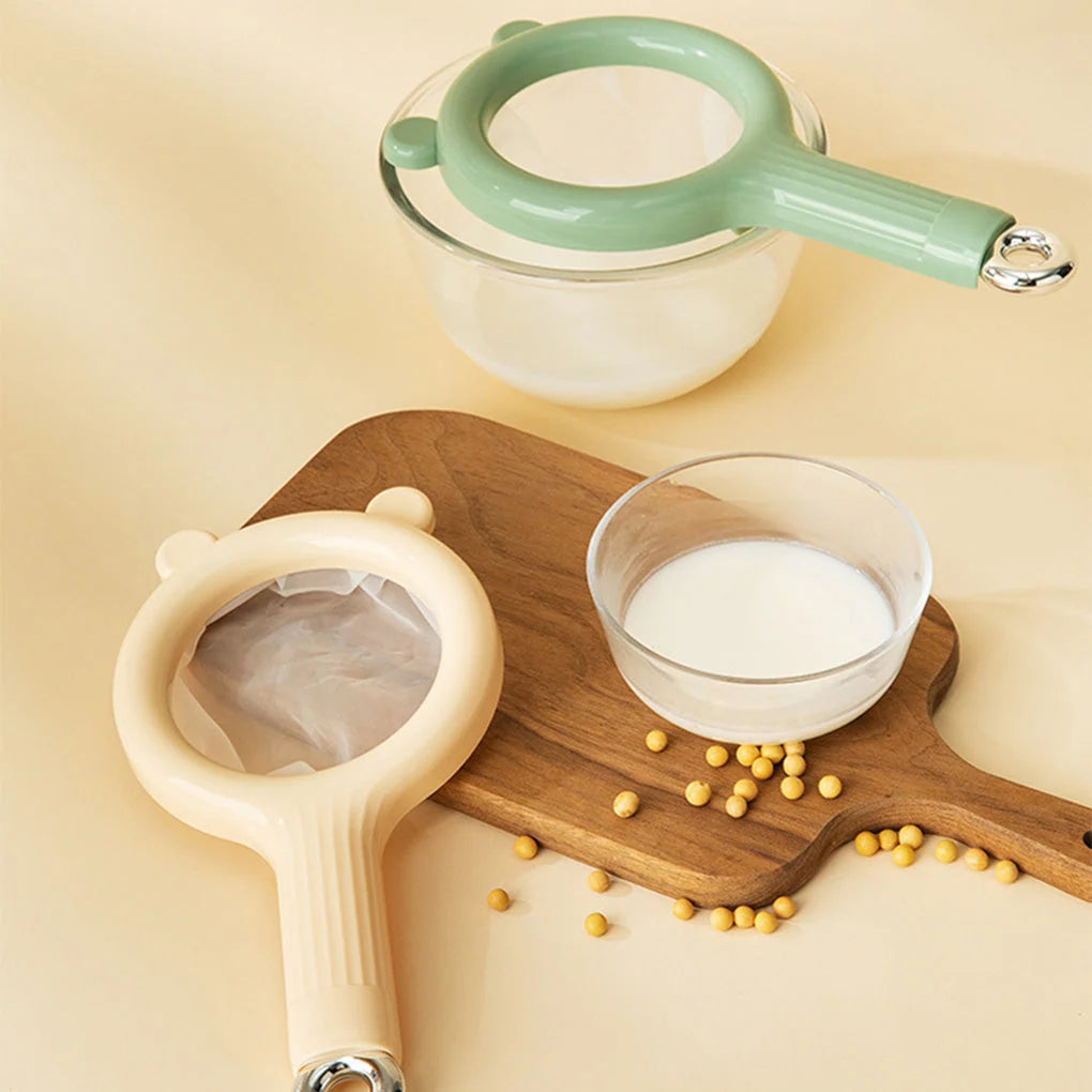 Kitchen Strainer Interchangeable Fine & Coarse Mesh