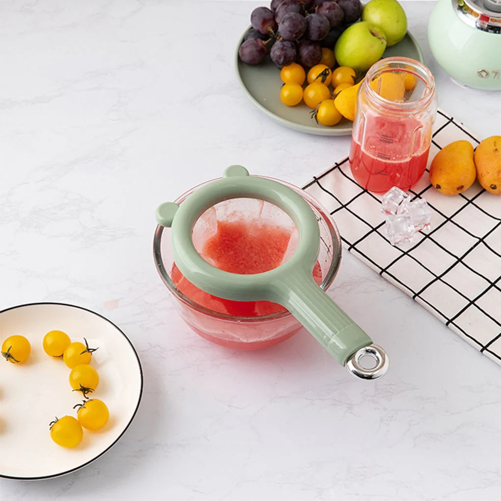 Kitchen Strainer Interchangeable Fine & Coarse Mesh