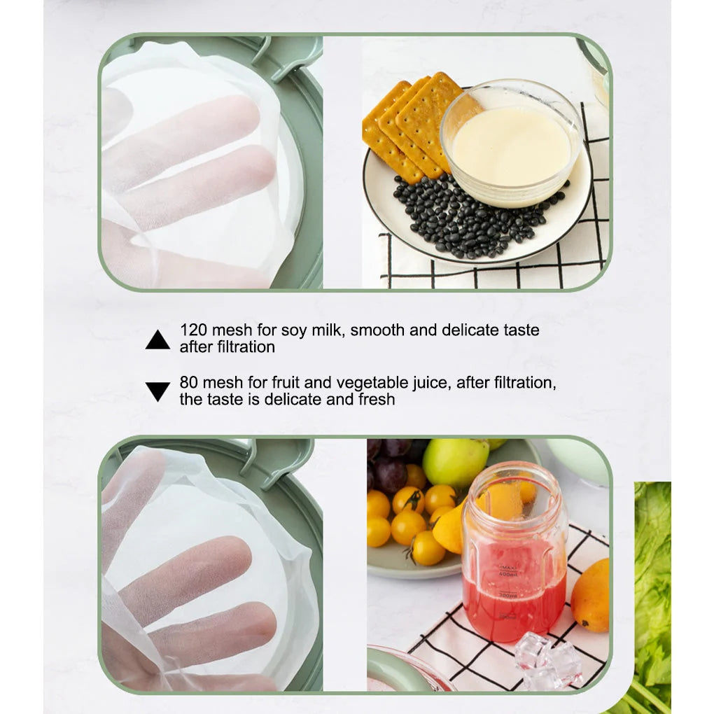 Kitchen Strainer Interchangeable Fine & Coarse Mesh
