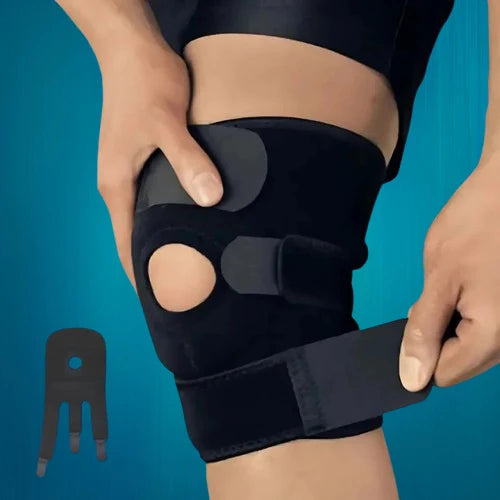 Knee Brace Circular Compression & Dual Side Stabilizers