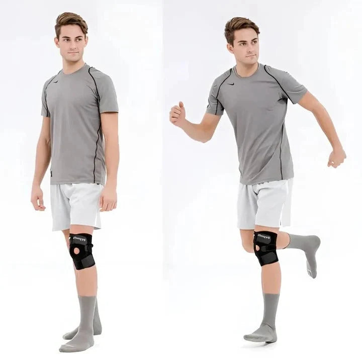 Knee Brace Circular Compression & Dual Side Stabilizers