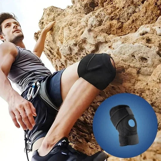 Knee Brace Circular Compression & Dual Side Stabilizers