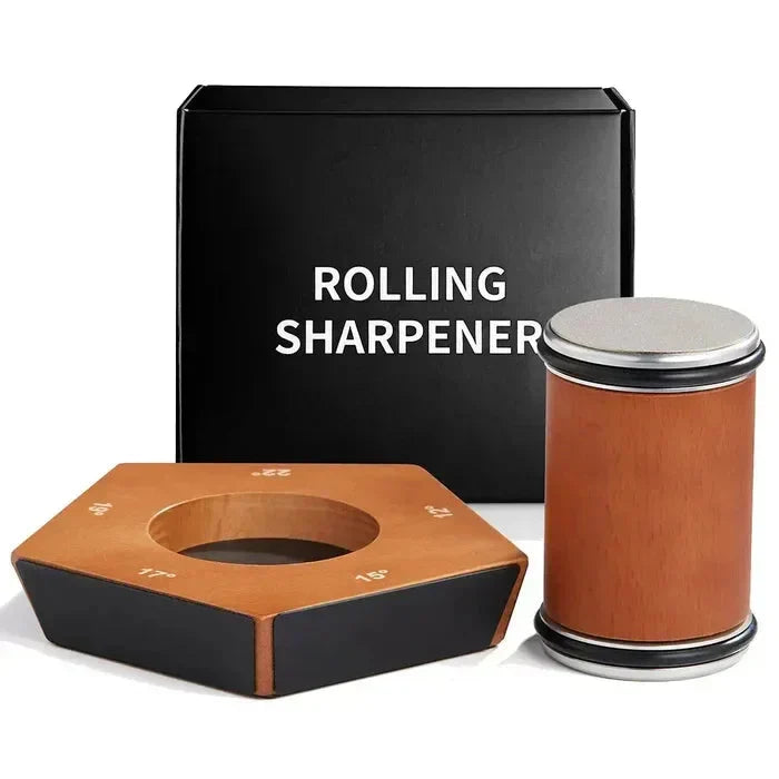 Knife Sharpener Diamond-Coated Wheel & Angle Guide