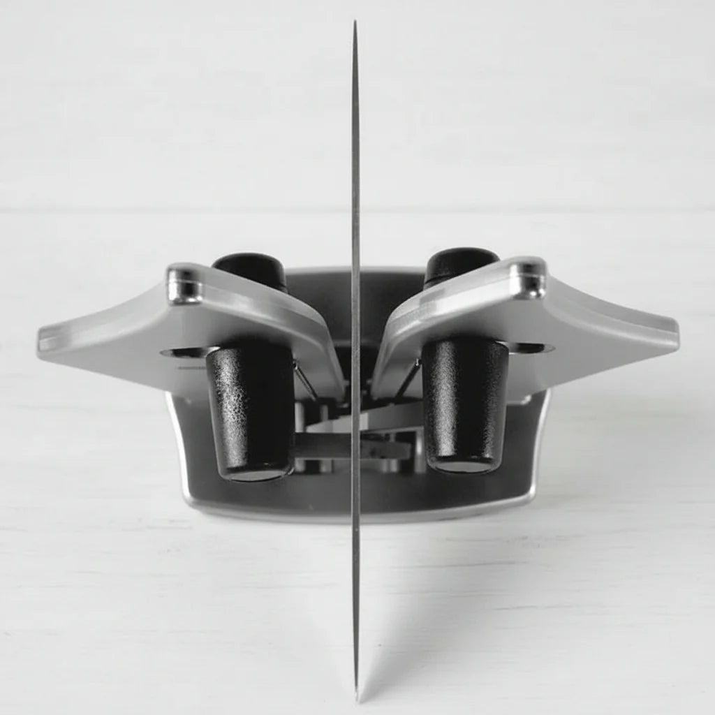 Knife Sharpener Tungsten Carbide Compact for Straight & Serrated Blades
