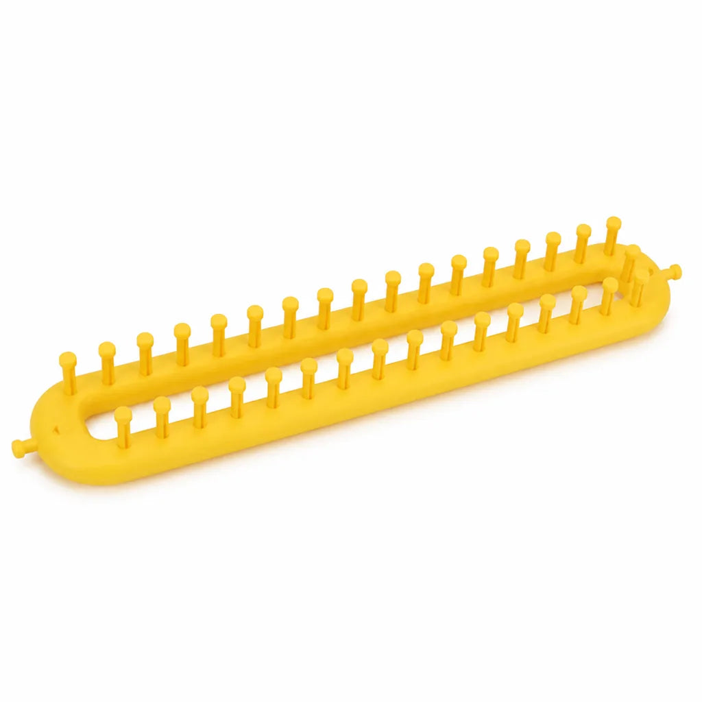 Knitting Loom Needle-Free Pin-Based Frame Compact & Portable