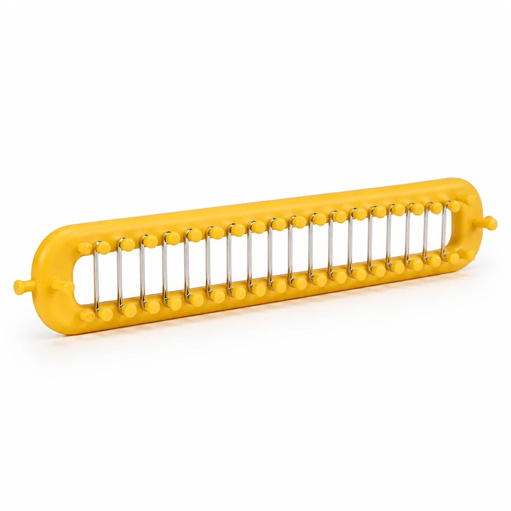 Knitting Loom Needle-Free Pin-Based Frame Compact & Portable