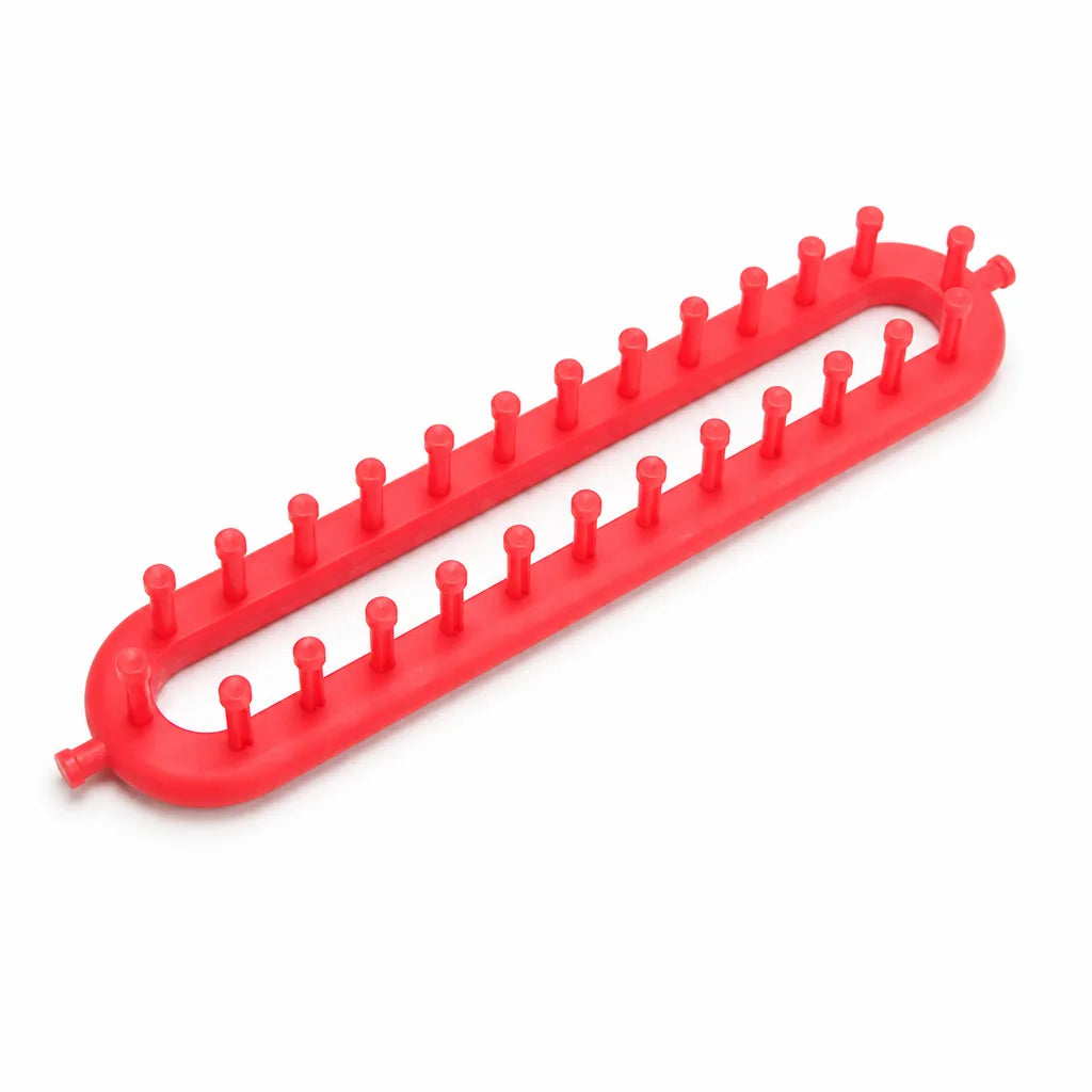 Knitting Loom Needle-Free Pin-Based Frame Compact & Portable