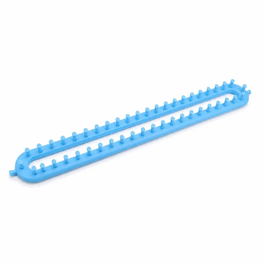 Knitting Loom Needle-Free Pin-Based Frame Compact & Portable