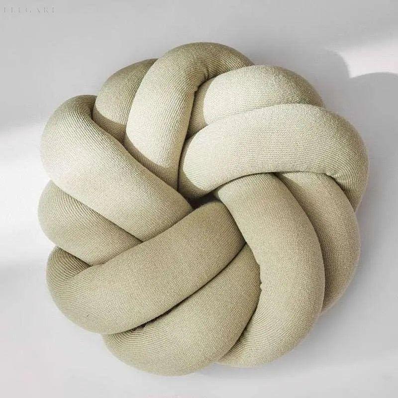 Knot Cushion Hand-Knotted Adjustable Lumbar Support