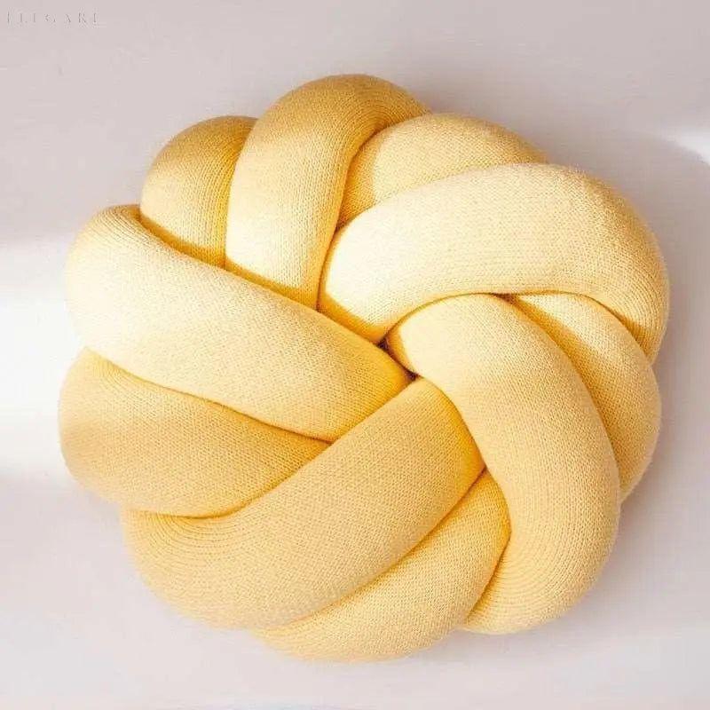 Knot Cushion Hand-Knotted Adjustable Lumbar Support