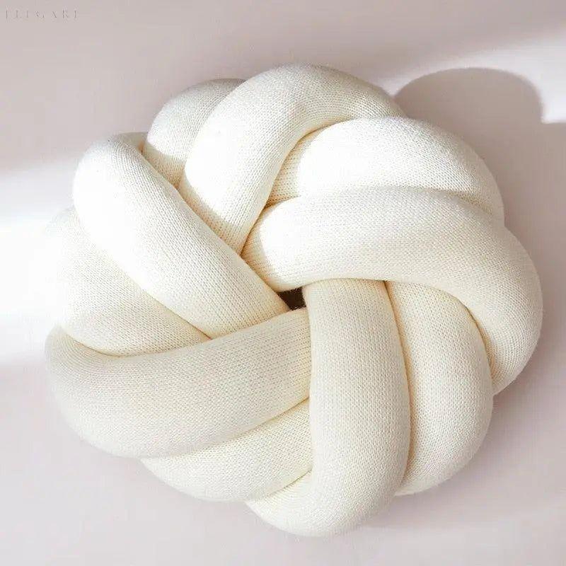 Knot Cushion Hand-Knotted Adjustable Lumbar Support