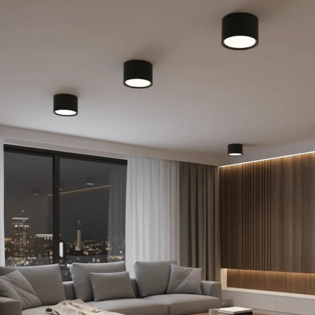 LED Ceiling Light Modern Design Selectable Color Temperature