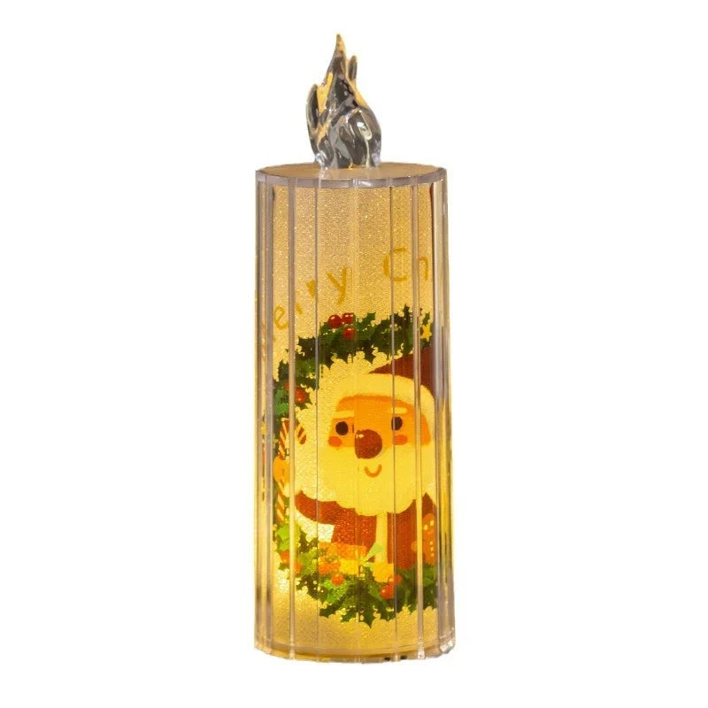 LED Christmas Candle Flameless Realistic Flicker