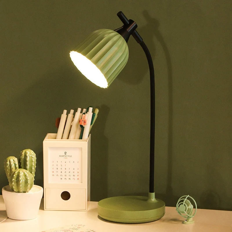 LED Desk Lamp Slim Dimmable Adjustable