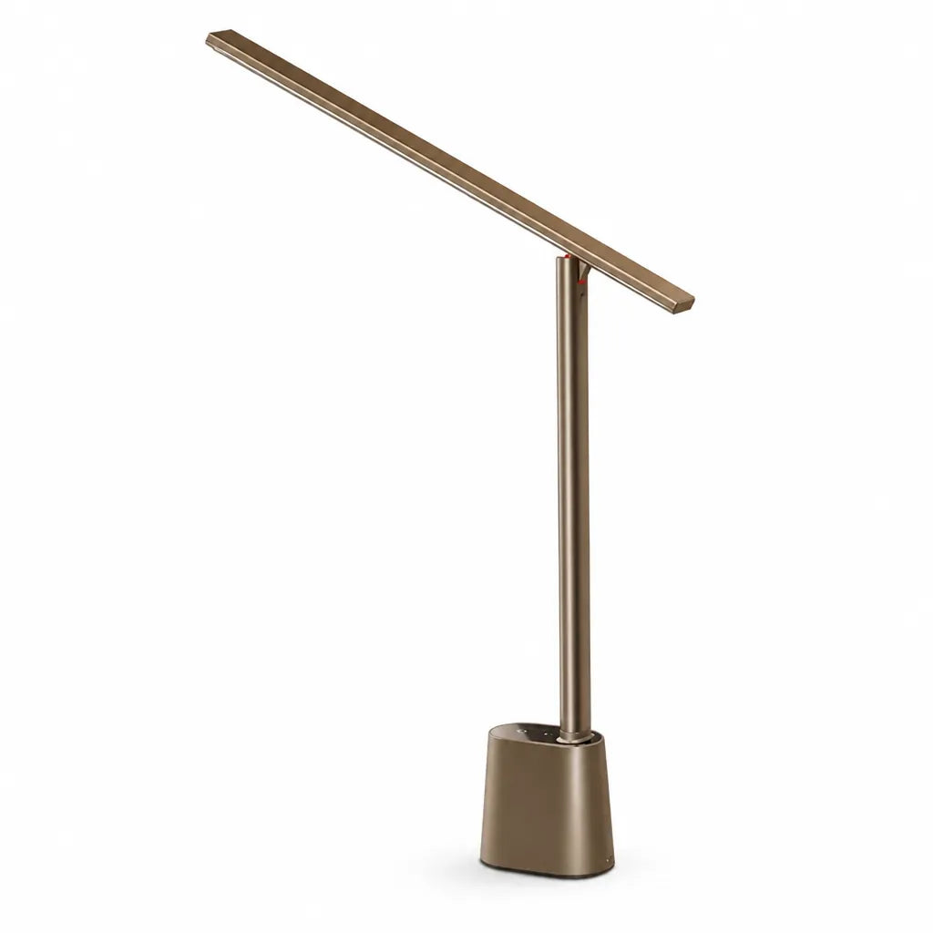 LED Desk Lamp Stepless Dimming Rechargeable 13-Hour Battery Life