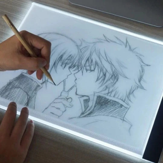 LED Drawing & Tracing Tablet Ultra-Thin USB-Powered Adjustable Brightness