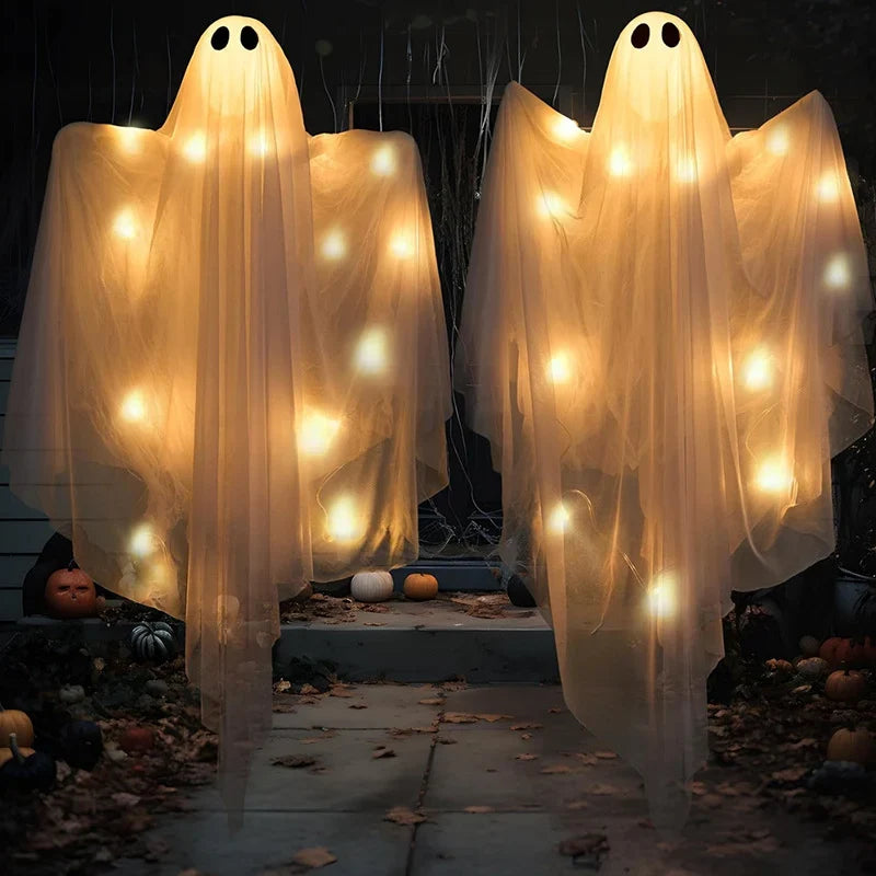 LED Ghost Decoration 47 Inch Soft LED & Weather-Resistant Fabric