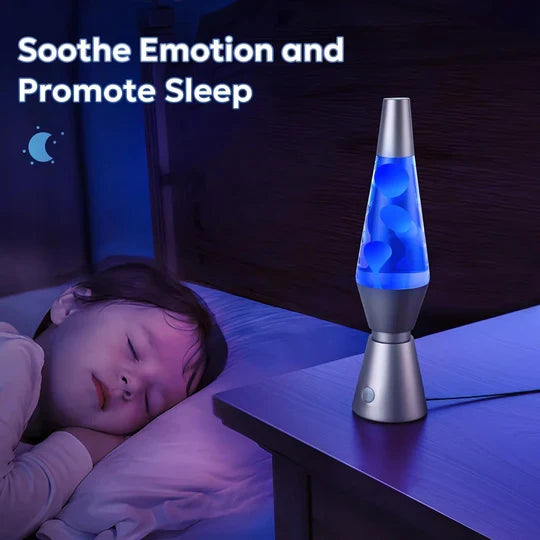 LED Lava Lamp 14.5 Inch 17-Color Remote-Controlled