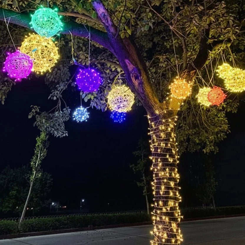 LED Light Ball Weather-Resistant Indoor & Outdoor Lighting