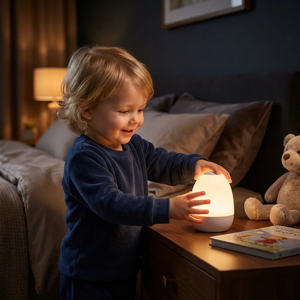 LED Night Light Touch-Activated Rechargeable Soft Silicone
