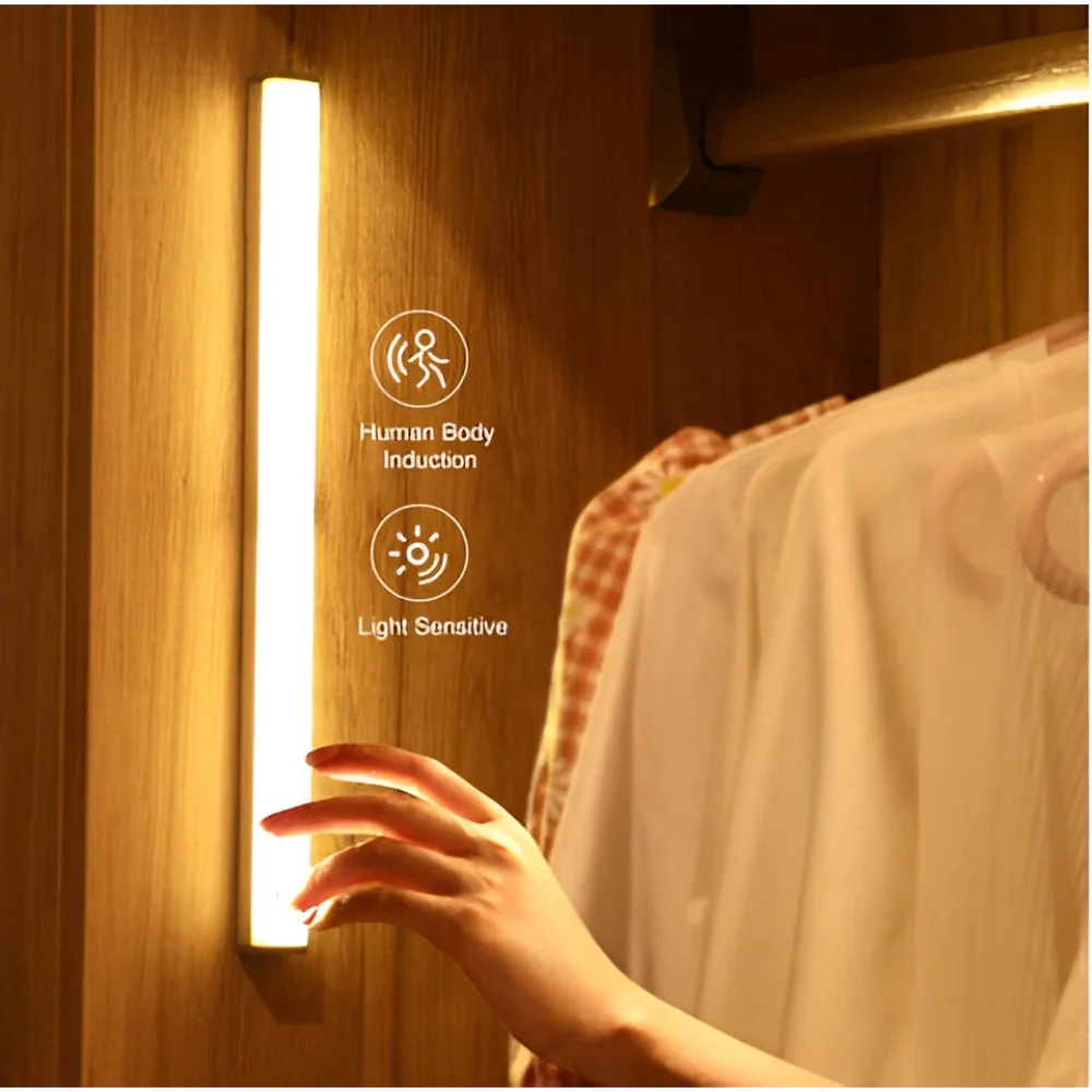 LED Stair Strip Light Motion-Activated USB Rechargeable