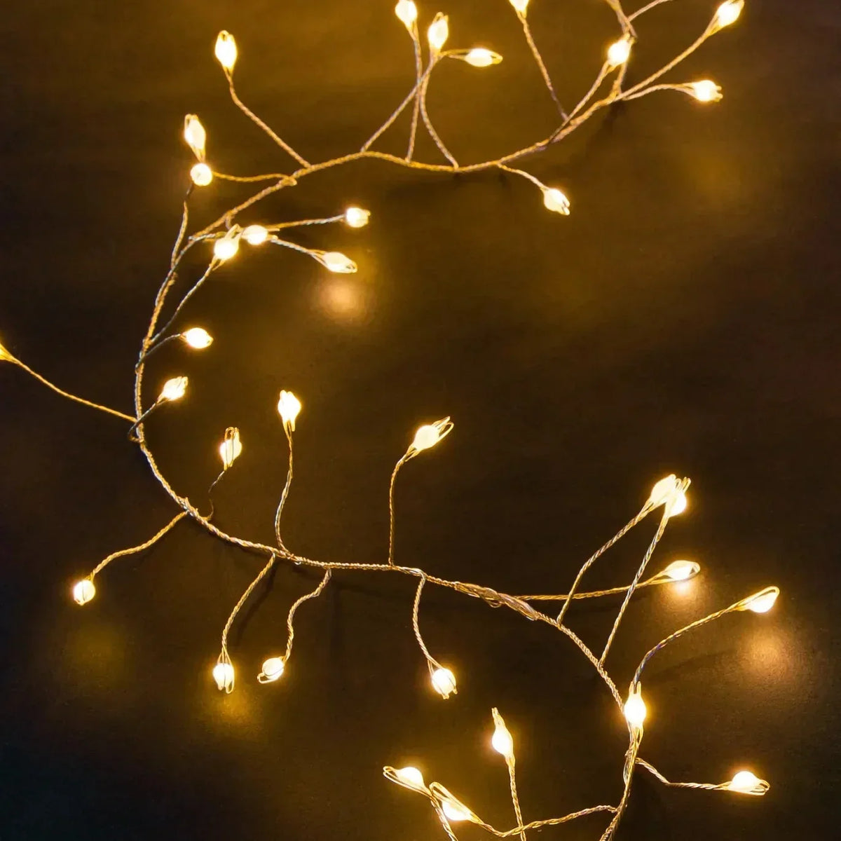 LED String Lights Flexible Copper Wire Wireless Remote Weather-Resistant