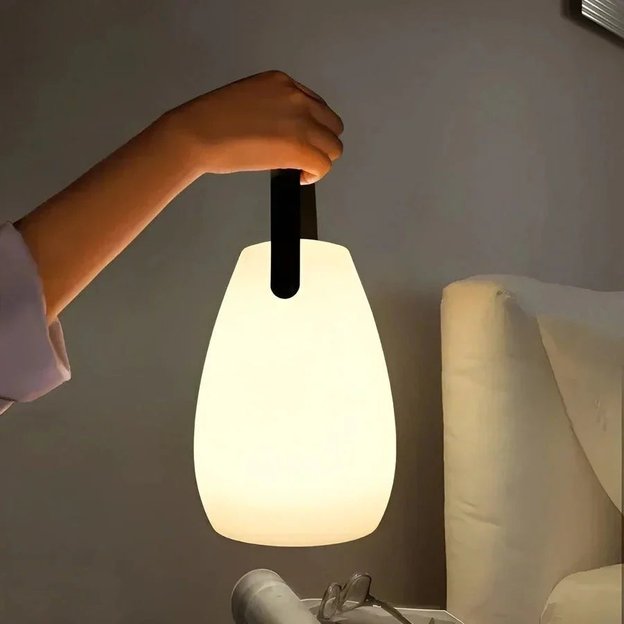LED Table Lamp Rechargeable 13-Hour Touch & Remote Splash-Resistant