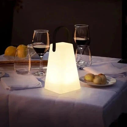 LED Table Lamp Rechargeable 13-Hour Touch & Remote Splash-Resistant