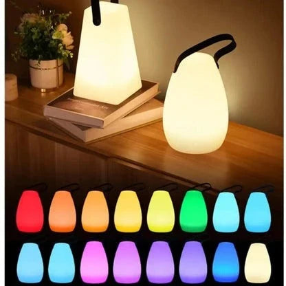 LED Table Lamp Rechargeable 13-Hour Touch & Remote Splash-Resistant