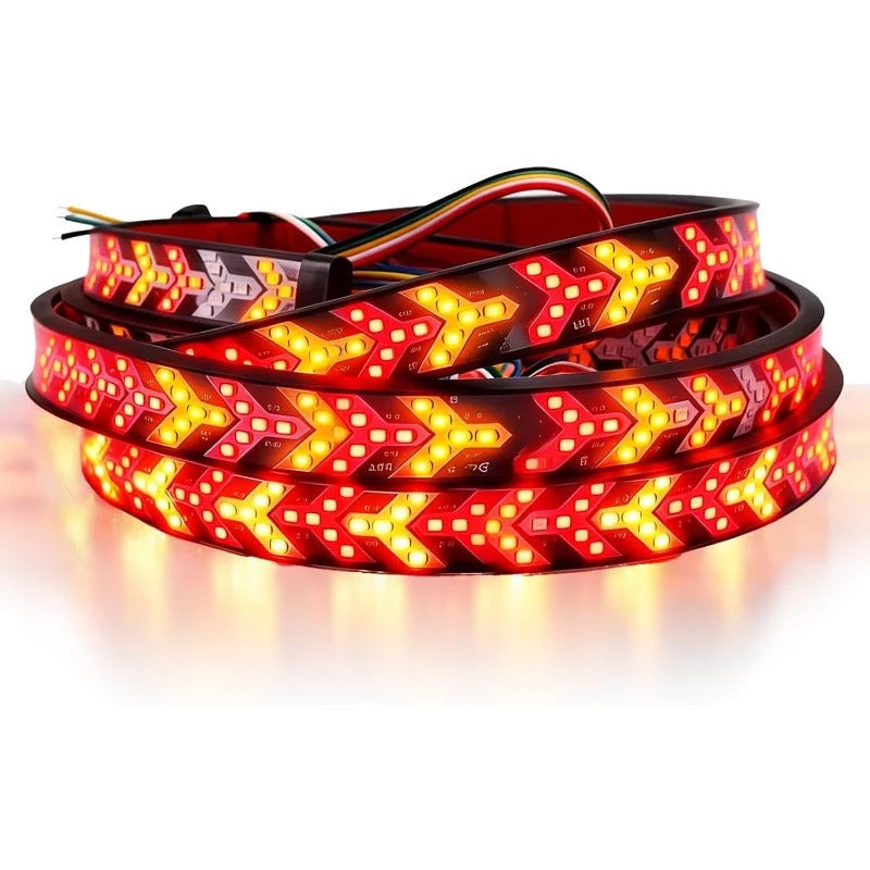 LED Tailgate Light Bar Sequential Turn Signals IP67 Waterproof