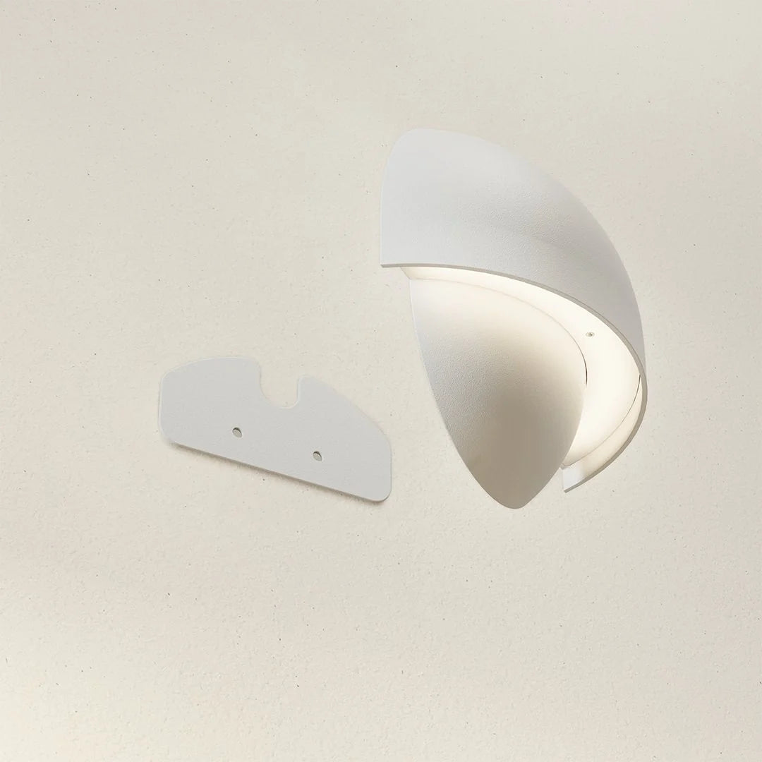 LED Wall Light Battery Powered Warm White Adhesive Mount