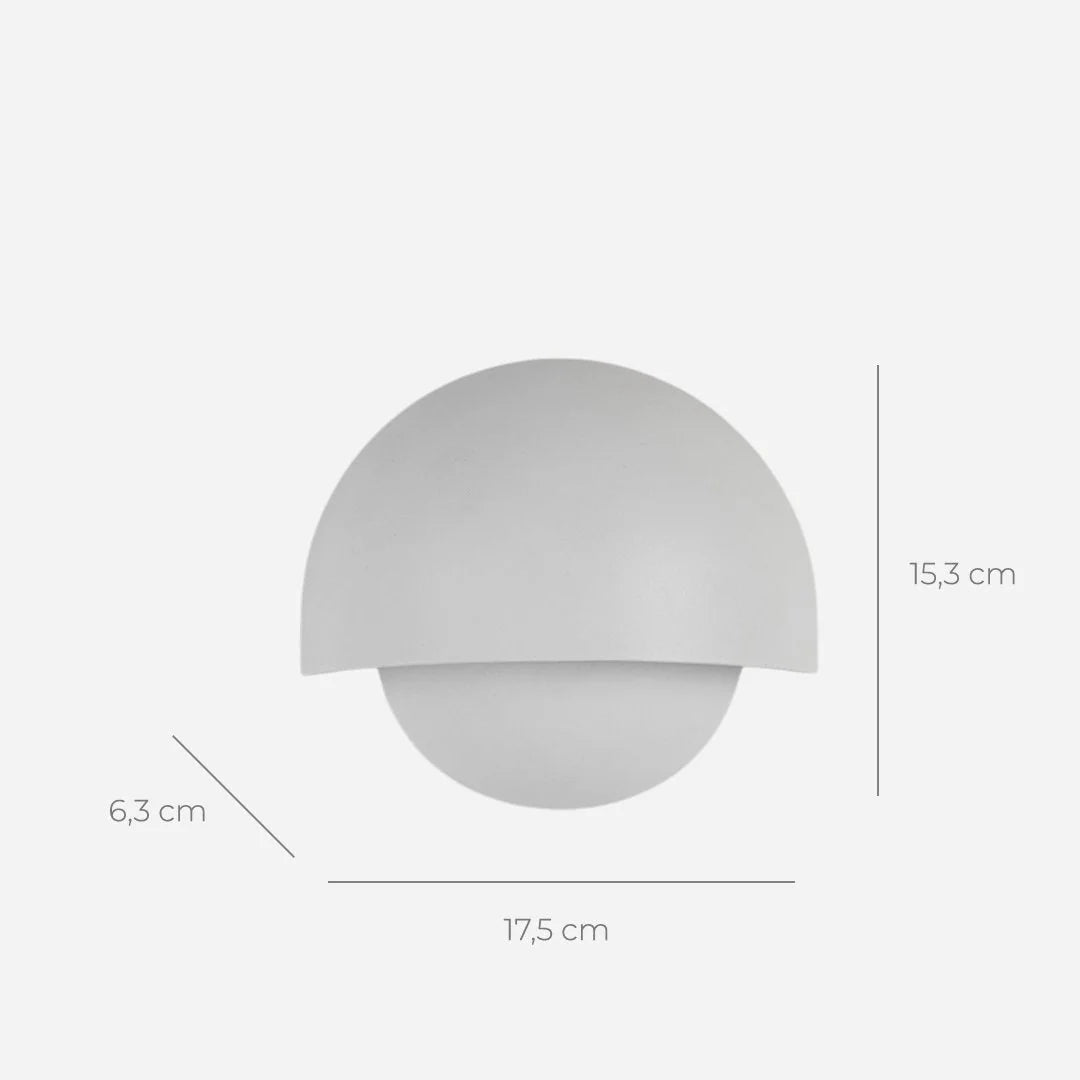 LED Wall Light Battery Powered Warm White Adhesive Mount