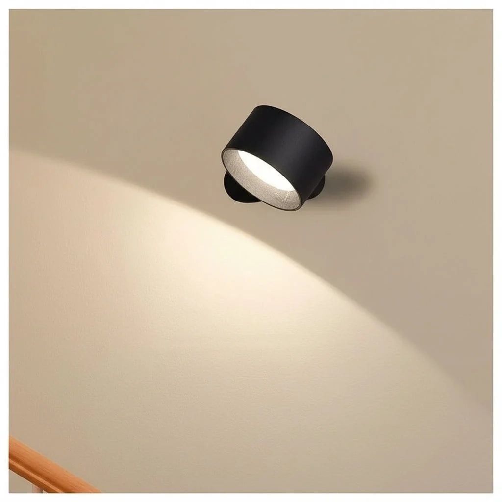 LED Wall Light Magnetic Mount USB Rechargeable & Touch Dimmer