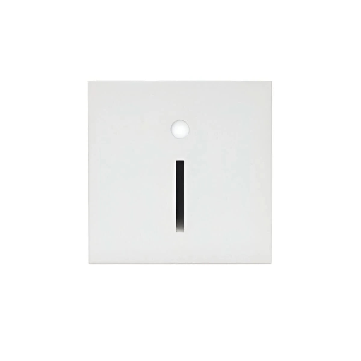 LED Wall Light Motion Sensor Warm White Aluminum